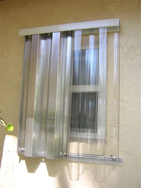 polycarbonate sheets for hurricane shutters